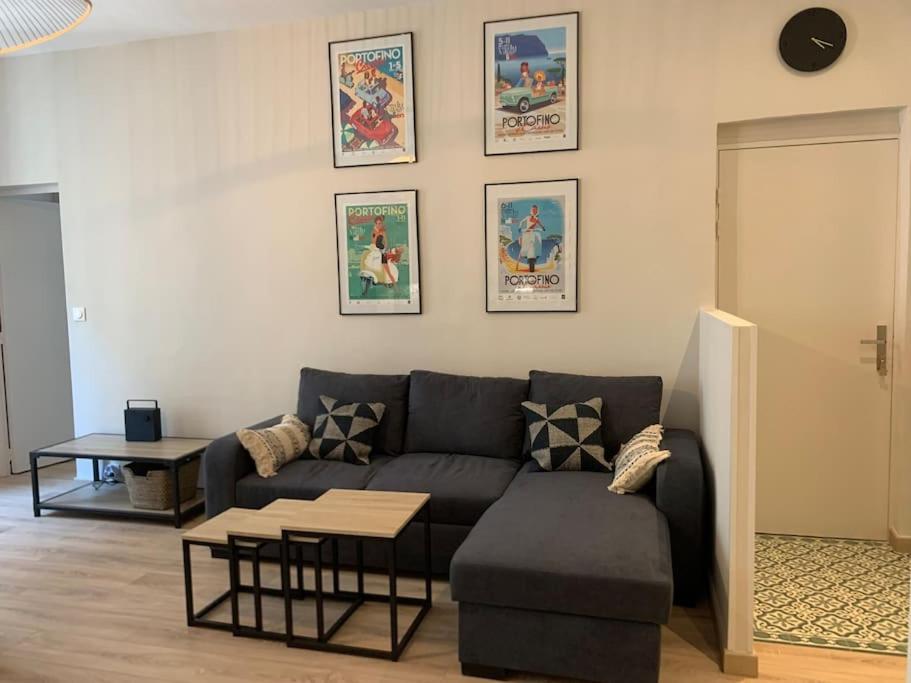 Cosy Joliette, Central, Climatise, 2 Chambres, Wifi, Garage 马赛 外观 照片