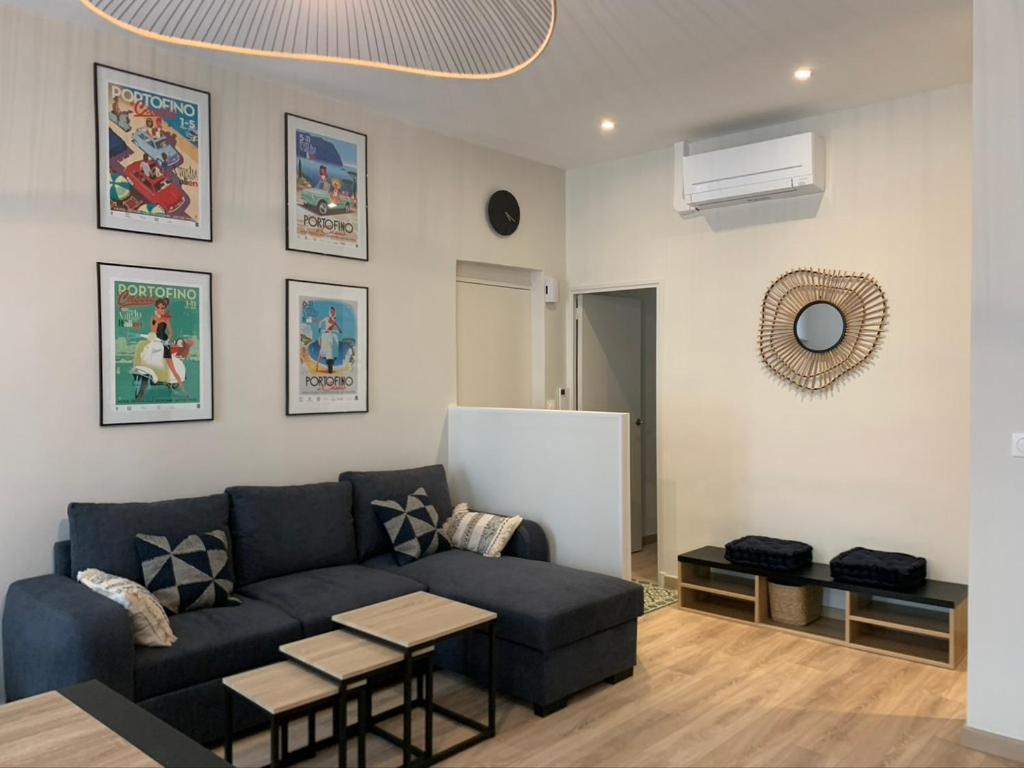Cosy Joliette, Central, Climatise, 2 Chambres, Wifi, Garage 马赛 外观 照片